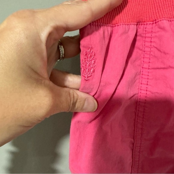 Free People FP Movement Cargo Pants Mesmerize Me High-Rise Hot Pink Size Medium - Picture 10 of 12